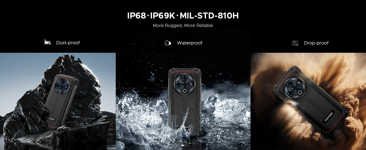 DOOGEE Fire 6 Power(2024) Rugged Phone