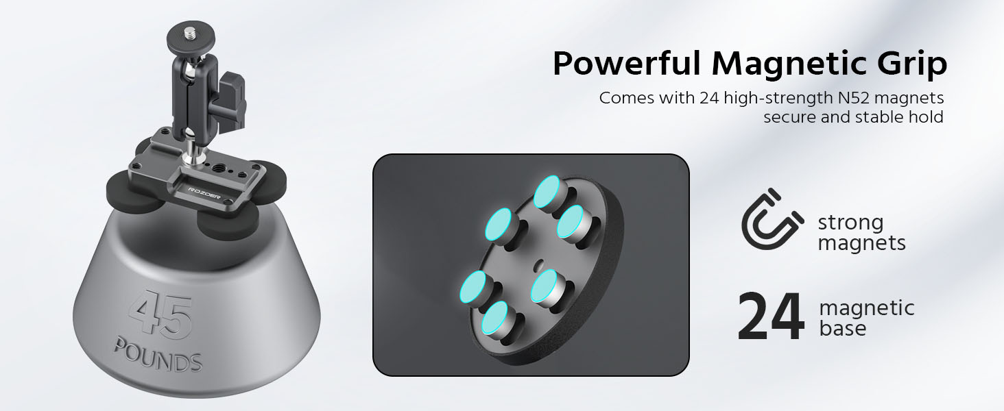  Magnetic Camera Mount