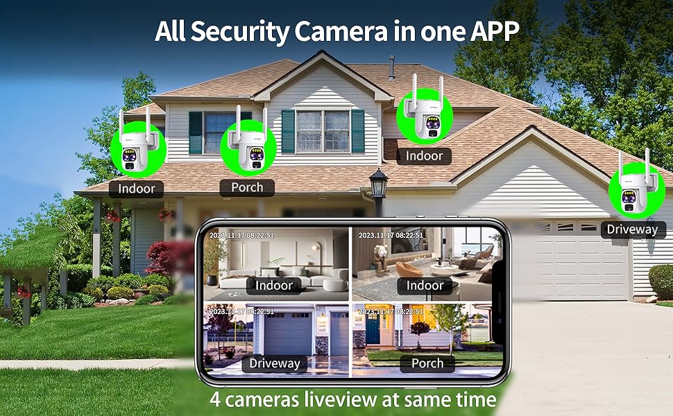 home security camera  indoor outdoor