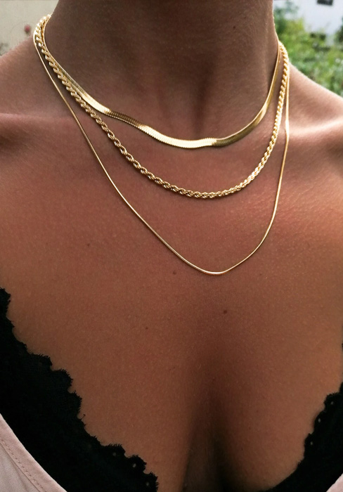 14k gold necklaces for women