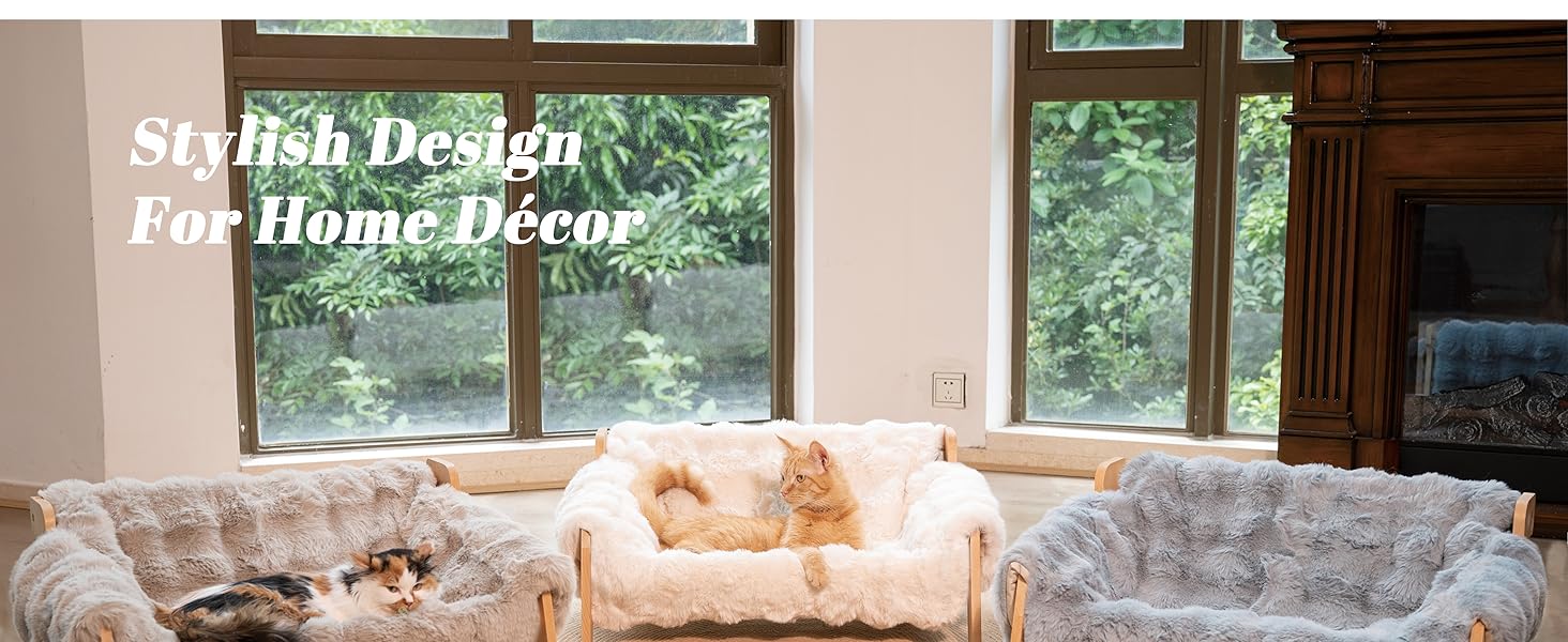 cat couch bed