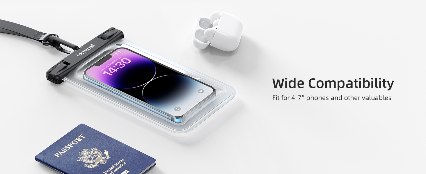 phone water protector pouch