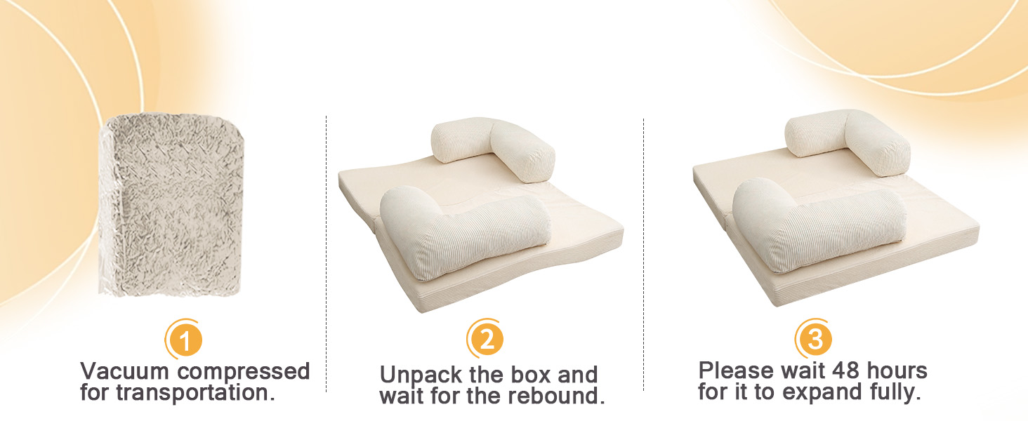 4-in-1 Fun Sofa Bed foldable couch bed futon sofa bed sleeper sofa mattress convertible chair