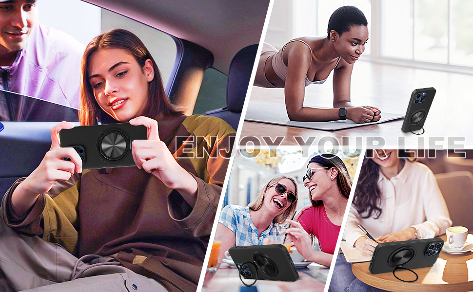 360° Rotatable Ring Holder Kickstand