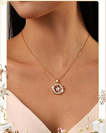 d83d8d4a bfd5 47fb be79 32c56409f6ac. CR0,0,1086,1359 PT0 SX362 V1 Dainty Gold Necklace for Women, 18K Real Gold Plated Necklace, White Gold Cross Silver Necklace, Cubic Zirconia Necklace, Birthday Gifts for Women Jewelry