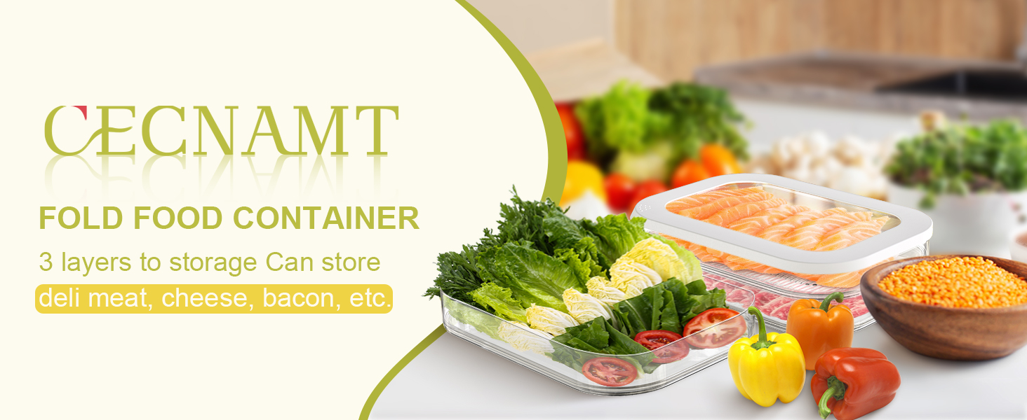 Deli Meat Container for Fridge