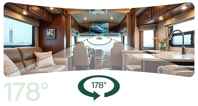 Smart 12V TV with 178° Viewing Angle for Boats and Campers