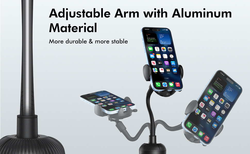 cup phone holder for car
