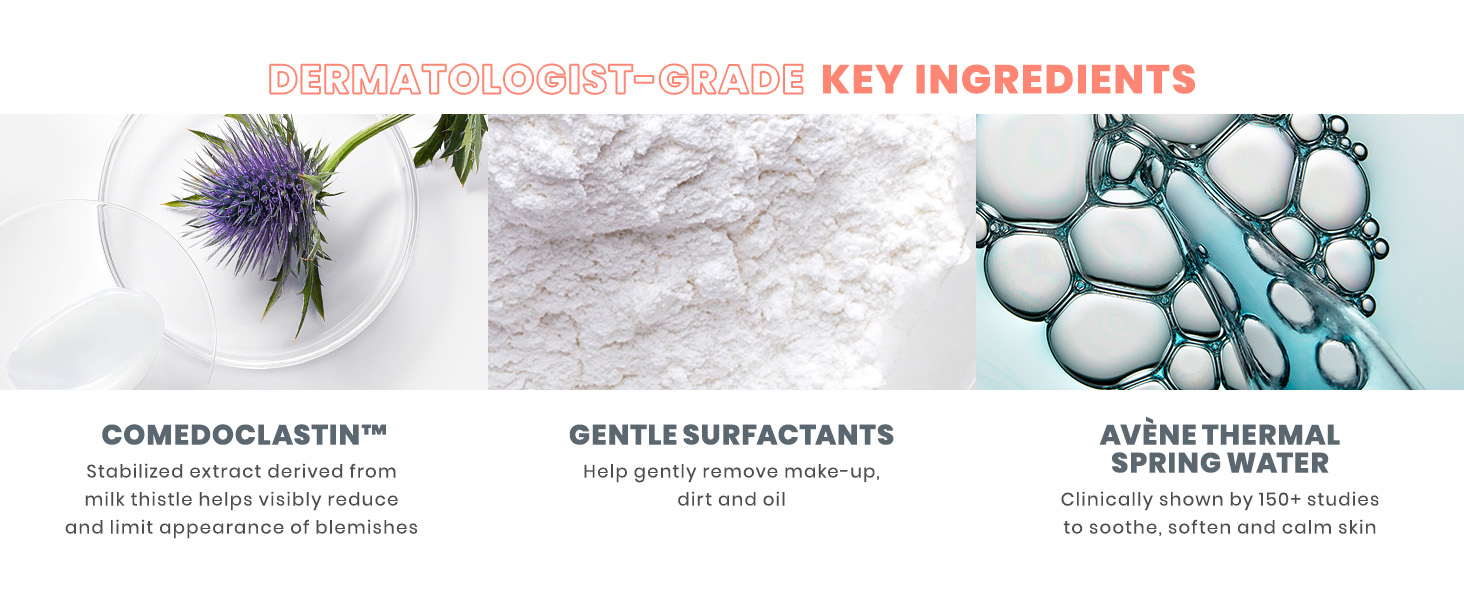 Dermatologist-grade key ingredients