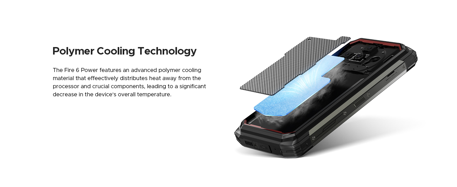 DOOGEE Fire 6 Power(2024) Rugged Phone