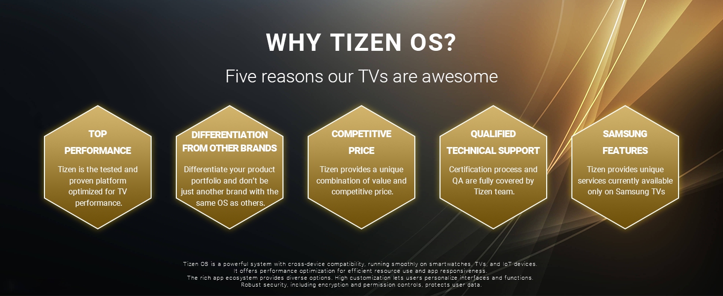 why tizen os