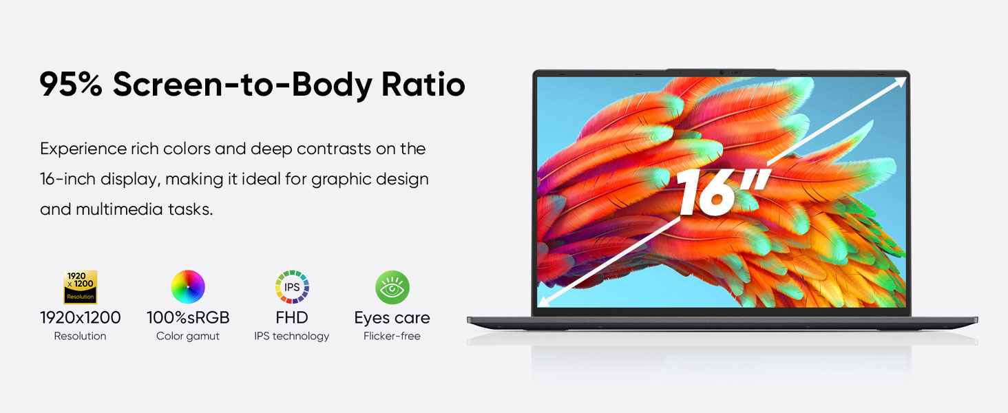 16 inch laptop with intel core i5 processor
