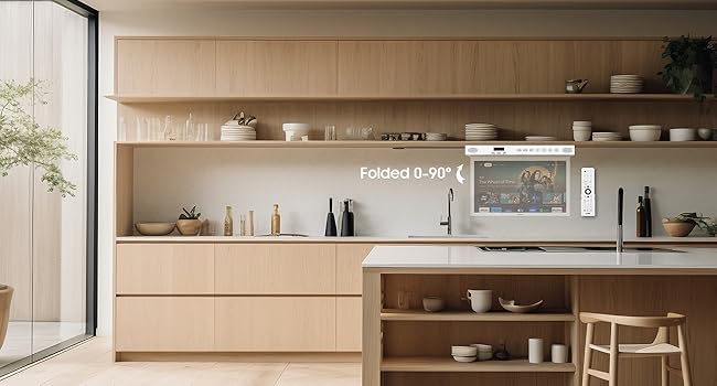 15.6 inch TV under cabinet tv for kitchen portable tv 1080P