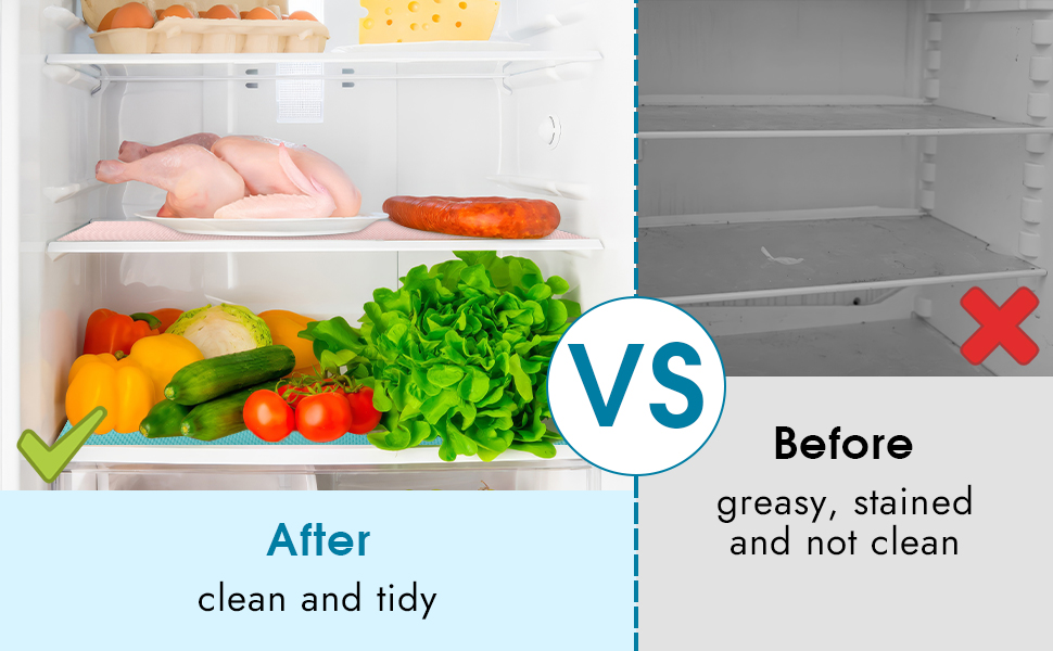 Refrigerator Liners clean and tidy
