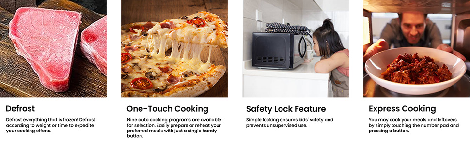 microondas con extractor de cocina incluido