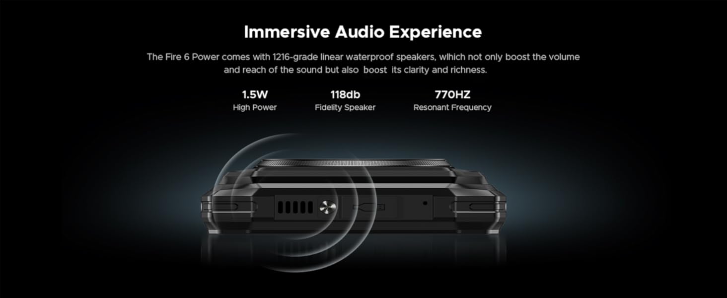DOOGEE Fire 6 Power(2024) Rugged Phone