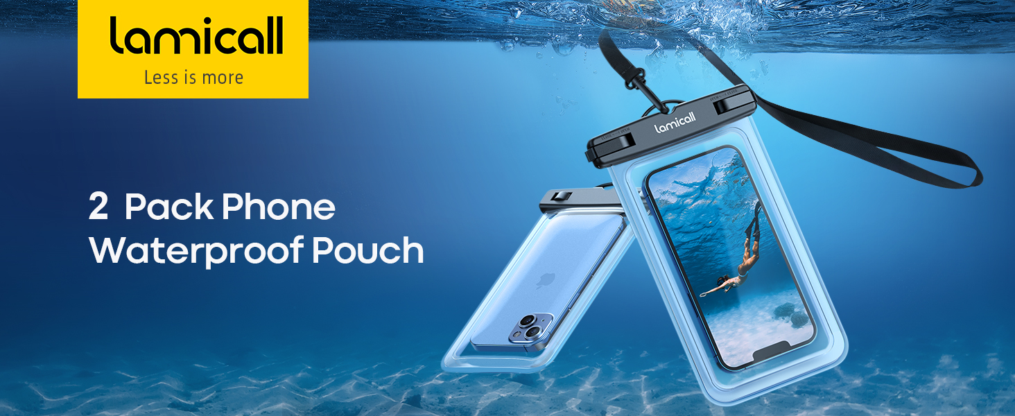 waterproof phone pouch