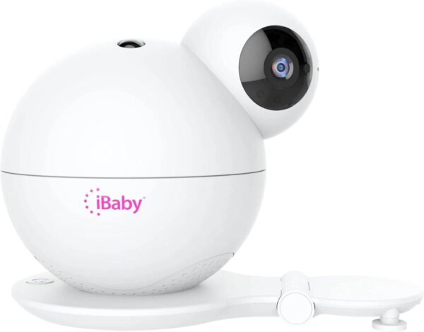iBaby M8 Baby Monitor 2K Full HD Camera Camera with HD Speaker and Audio Monitor Bassinet & Wall mount Kit included, Wake Up and Bedtime Music, Remote Pan and Tilt with Smartphone App for Android, iOS