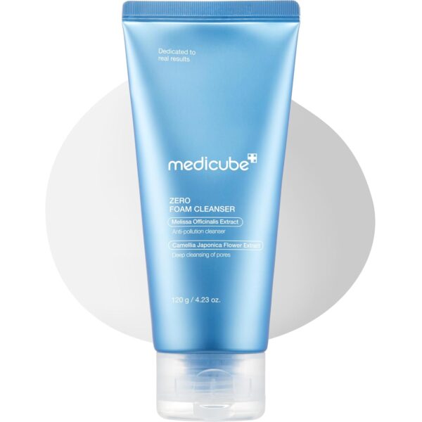 medicube Zero Foam Cleanser for Sensitive Skin – Sebum Control, Moisture Balance, and Pore Minimization | Korean Skincare